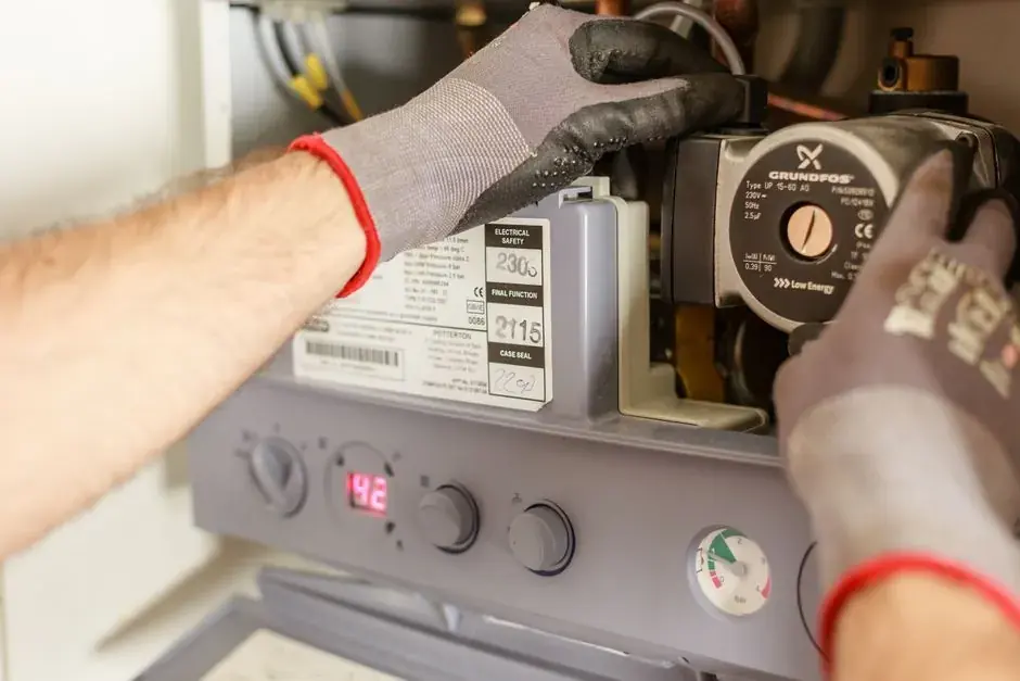 Boiler heating system